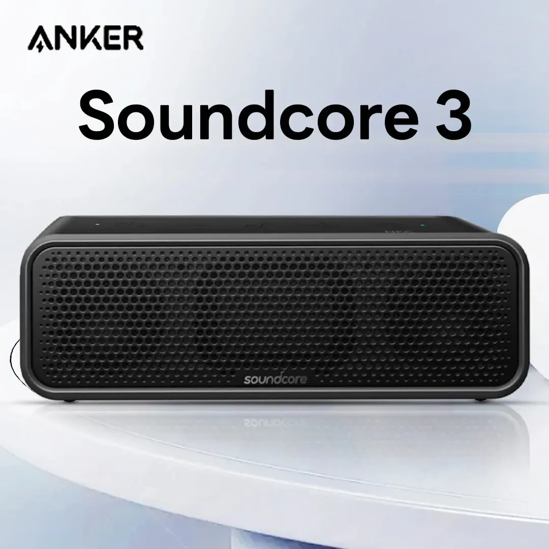 [Taxa Inclusa/Moedas] Caixa De Som Anker Soundcore 3 16w Sem Fio - Resistente  gua, 24h Bateria, Bluetooth